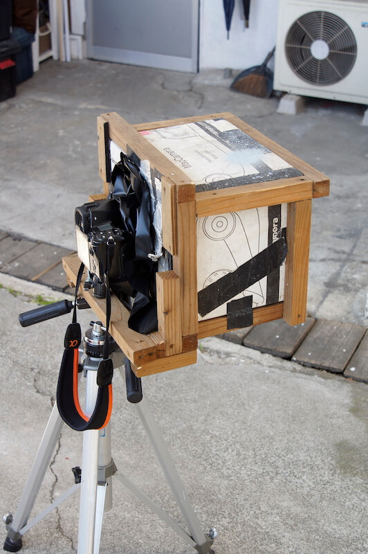 ダンボールデジカメラ2号 VU JA DE撮影用 2009
